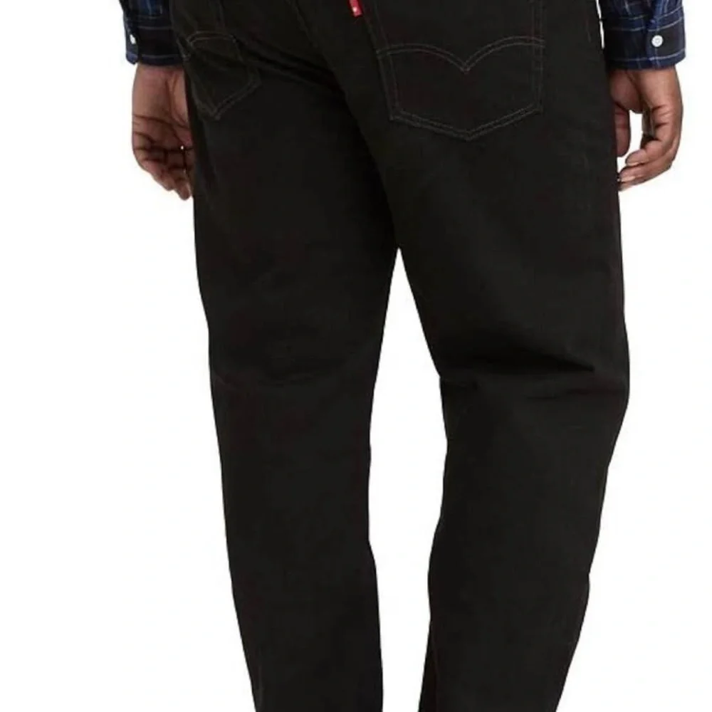 levi’s 505 regular 36x30 black jeans